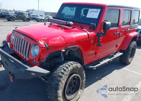 2016 Jeep Wrangler Unlimited Sahara z USA, uszkodzony, nr VIN 1C4BJWEG9GL194499